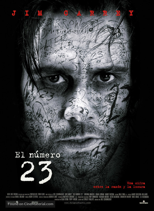 The Number 23 - Spanish Movie Poster