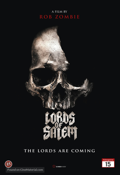 The Lords of Salem - Danish DVD movie cover