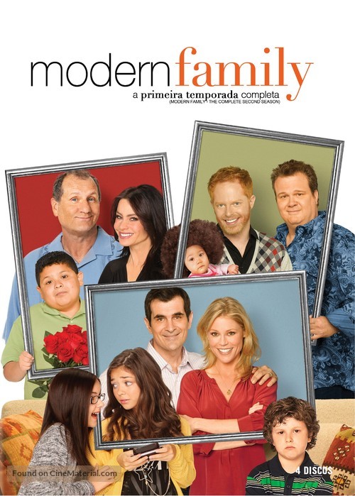 &quot;Modern Family&quot; - Brazilian DVD movie cover