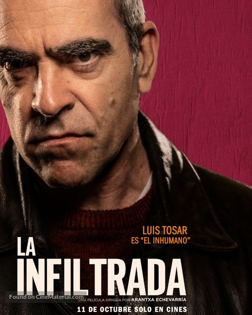 La infiltrada - Spanish Movie Poster