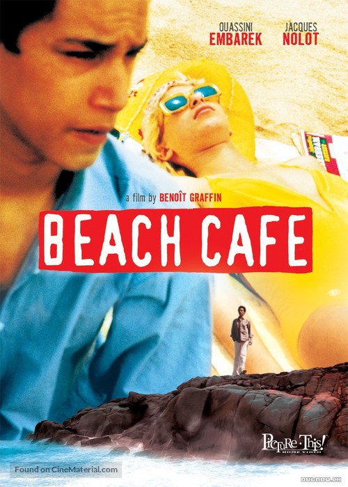 Caf&eacute; de la plage - poster