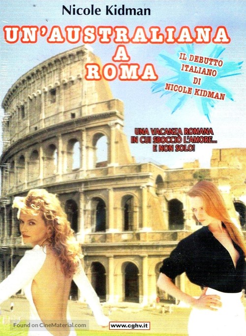 Un&#039;australiana a Roma - Italian DVD movie cover