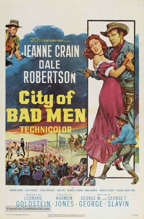 City of Bad Men - Movie Poster