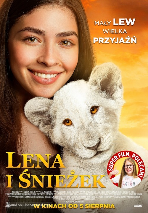 Lena and Snowball - Polish Movie Poster