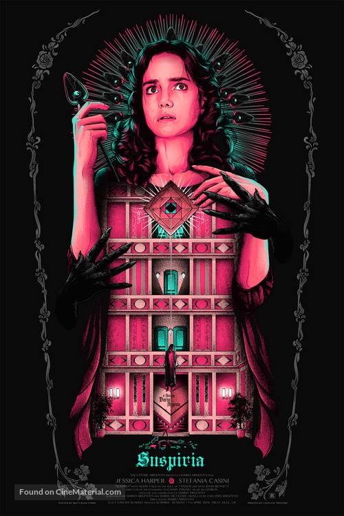 Suspiria - British Movie Poster