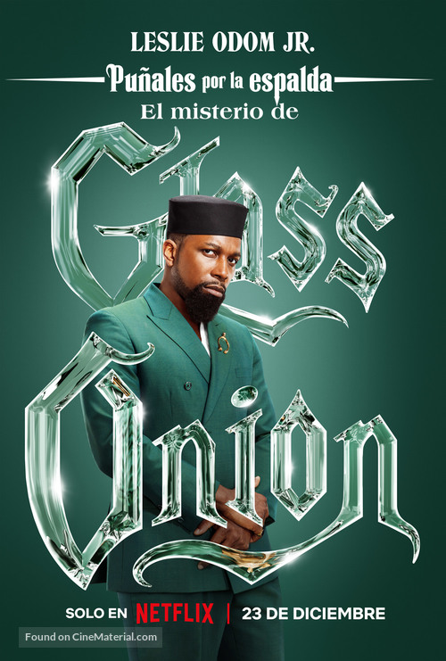 Glass Onion: A Knives Out Mystery - Spanish Movie Poster