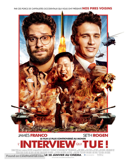 The Interview - French Movie Poster