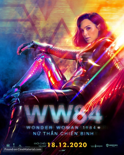 Wonder Woman 1984 - Vietnamese Movie Poster