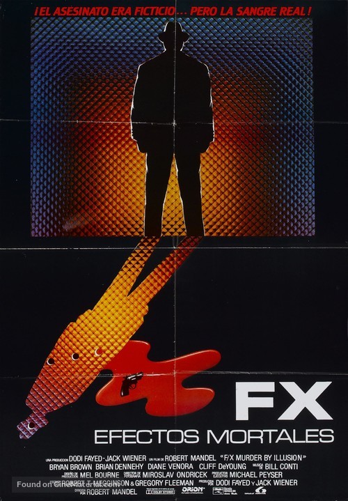 F/X - Spanish Movie Poster