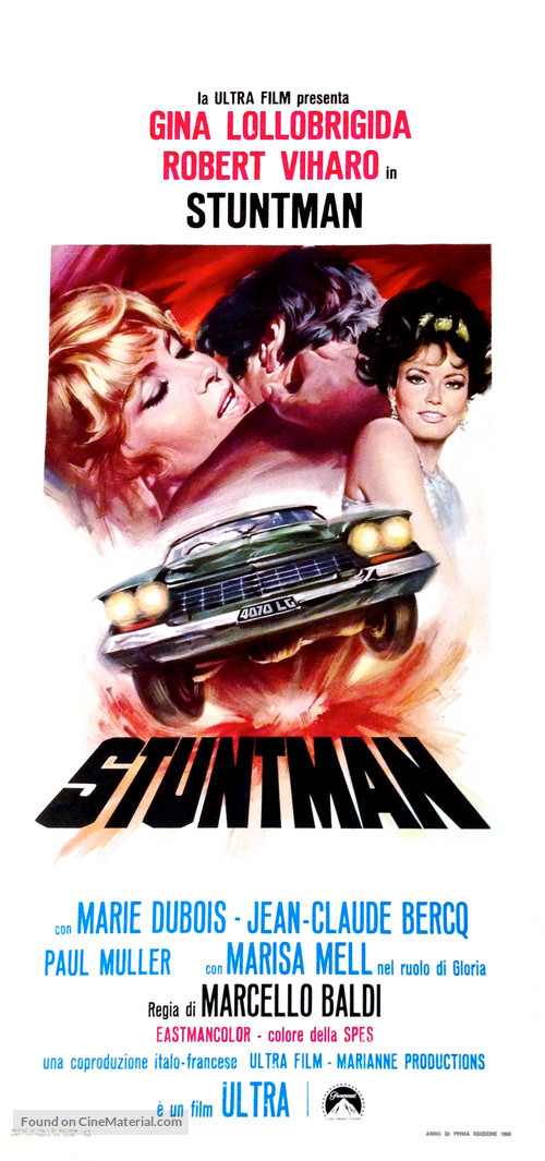 Stuntman - Italian Movie Poster