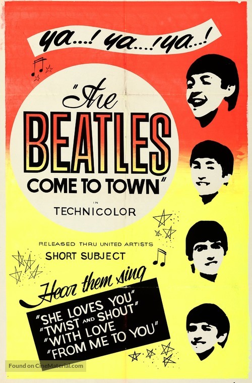 The Beatles Come to Town - Movie Poster