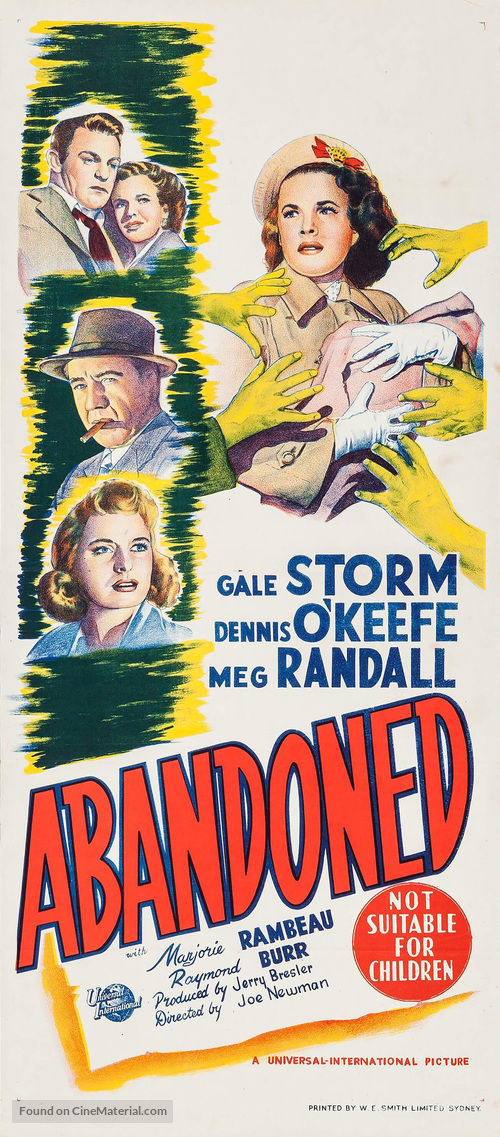 Abandoned - Australian Movie Poster