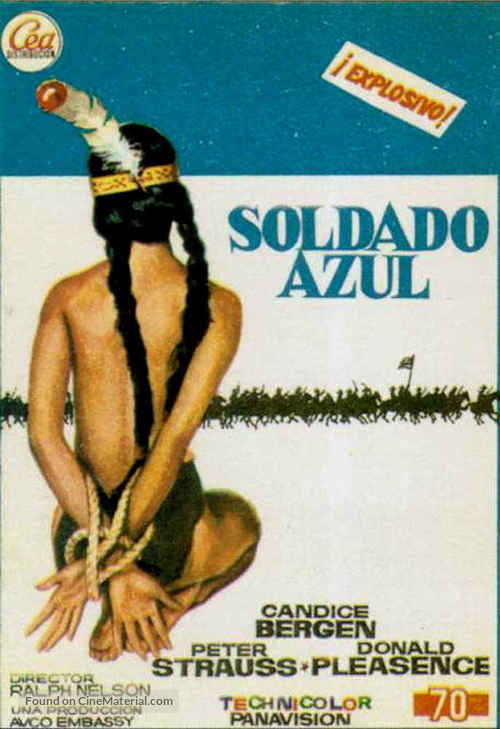 Soldier Blue - Spanish Movie Poster