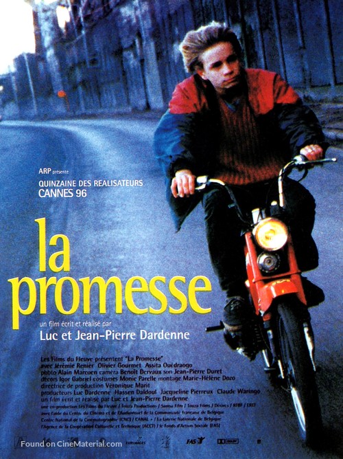 La promesse - French Movie Poster