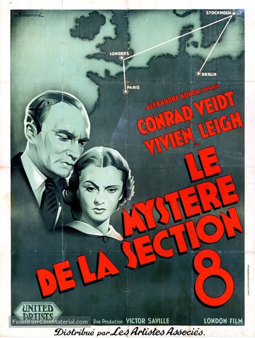 Dark Journey - French Movie Poster
