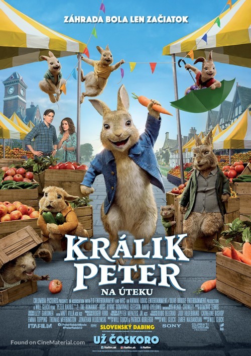 Peter Rabbit 2: The Runaway - Slovak Movie Poster