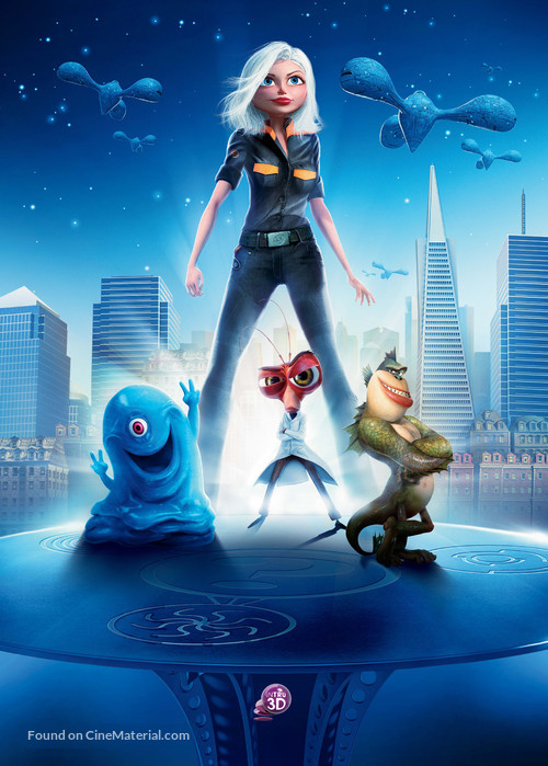 Monsters vs. Aliens - Key art