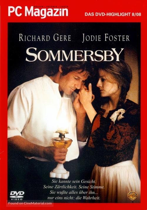 Sommersby - German DVD movie cover