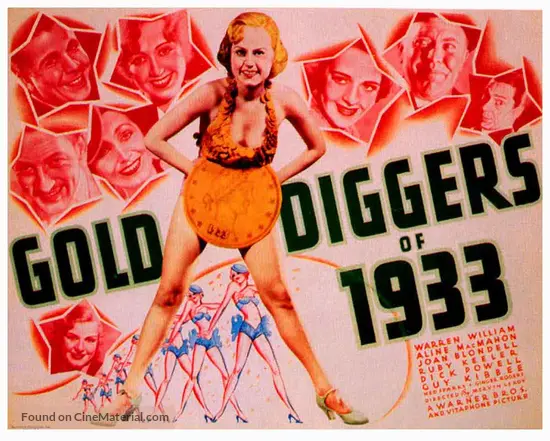 Gold Diggers of 1933 - Movie Poster