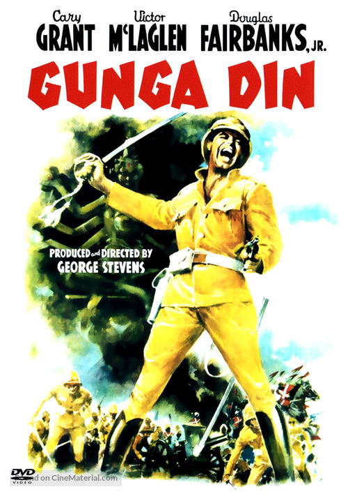 Gunga Din - DVD movie cover