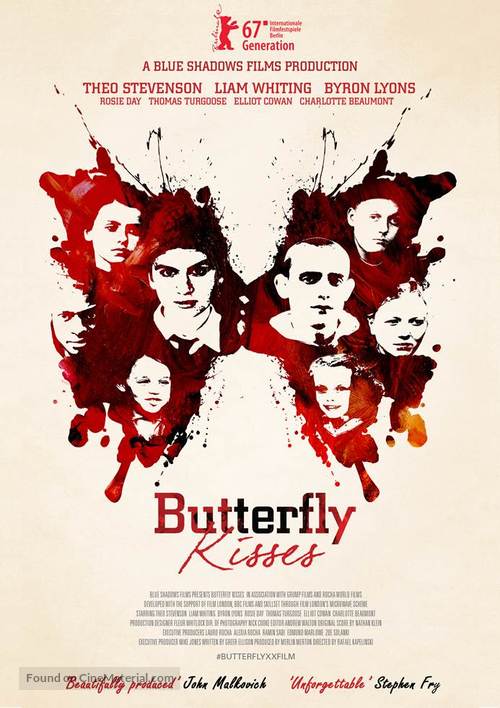 Butterfly Kisses - British Movie Poster