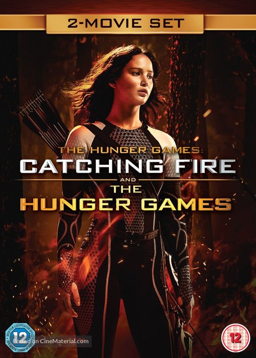 The Hunger Games: Catching Fire - British DVD movie cover