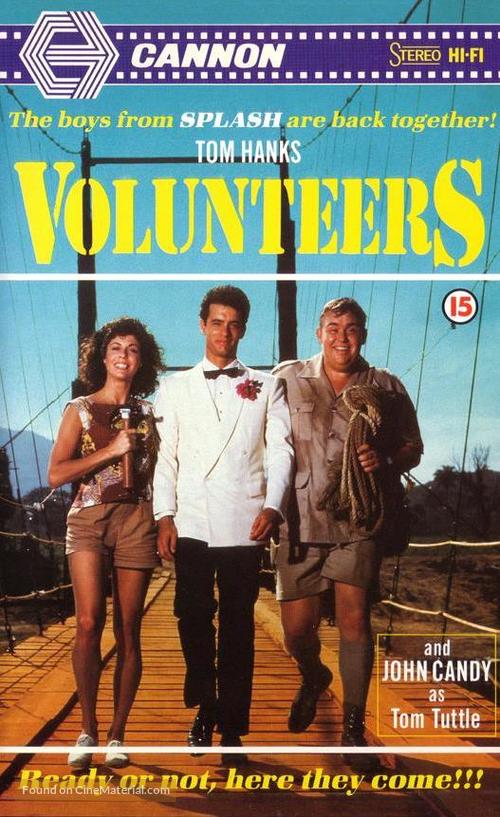 Volunteers - British VHS movie cover