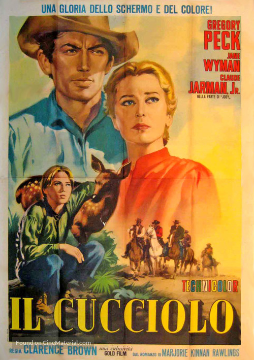 The Yearling - Italian Movie Poster
