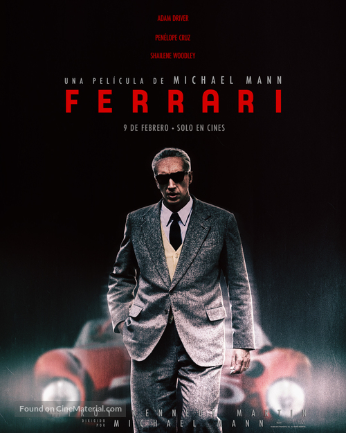 Ferrari - Spanish Movie Poster