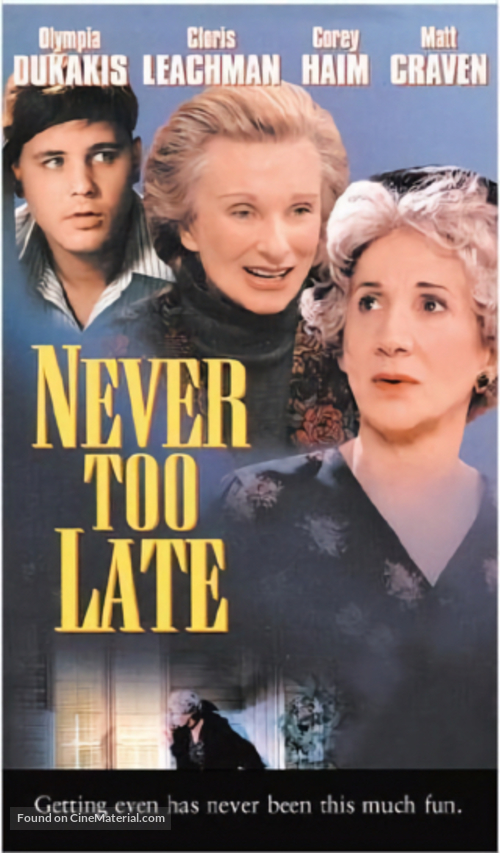 Never Too Late - Movie Poster