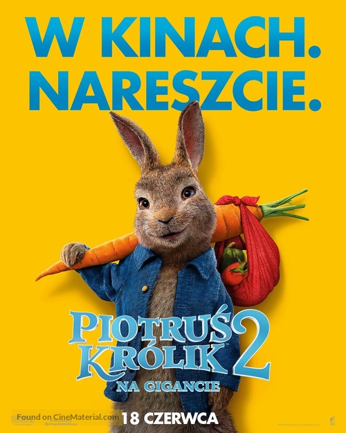 Peter Rabbit 2: The Runaway - Polish Movie Poster