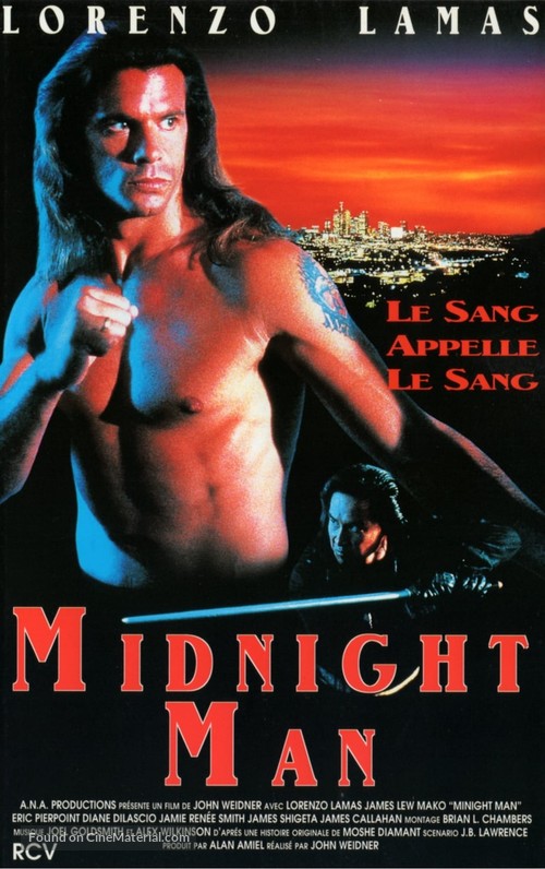 Midnight Man - French VHS movie cover