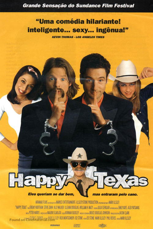 Happy, Texas - Brazilian Movie Poster