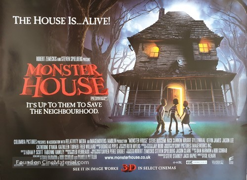 Monster House - British Movie Poster