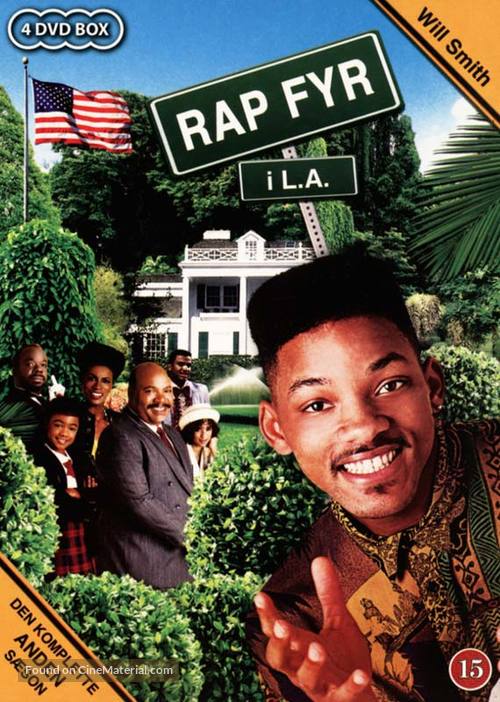 &quot;The Fresh Prince of Bel-Air&quot; - Danish DVD movie cover