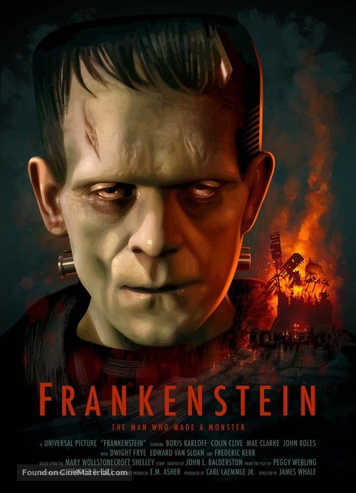 Frankenstein - British poster