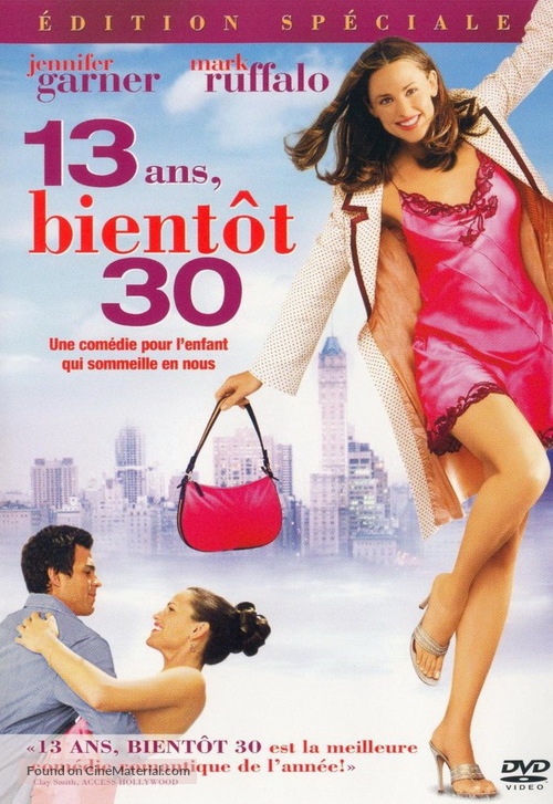 13 Going On 30 - Canadian Movie Cover