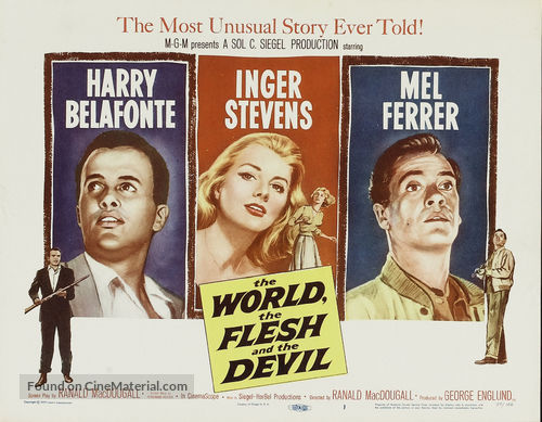 The World, the Flesh and the Devil - Movie Poster
