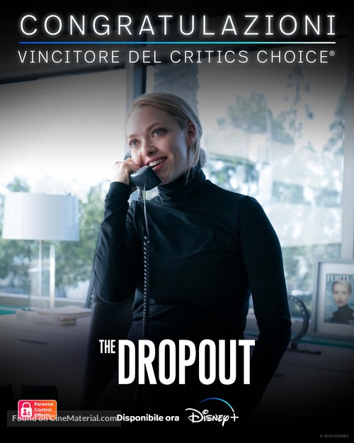 The Dropout - Italian For your consideration movie poster