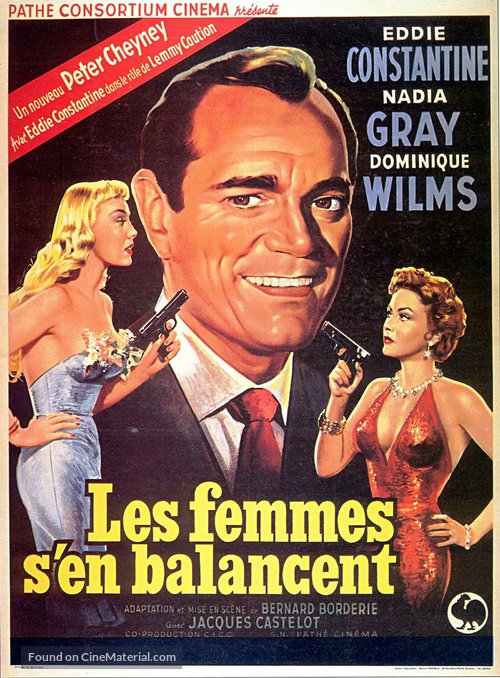 Femmes s&#039;en balancent, Les - Belgian Movie Poster
