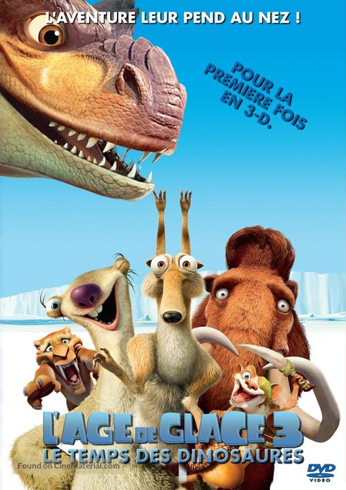 Ice Age: Dawn of the Dinosaurs - French Movie Cover