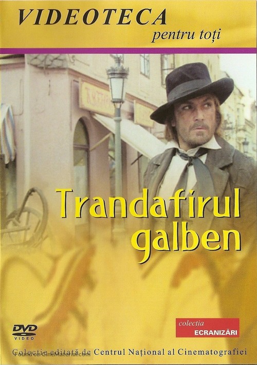 Trandafirul galben - Romanian DVD movie cover