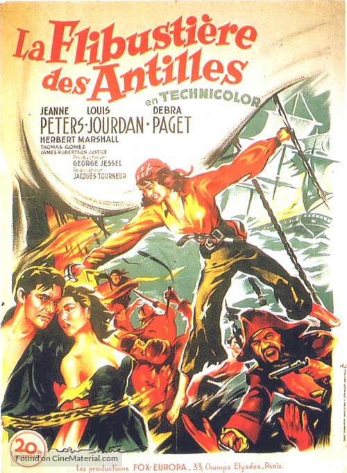 Anne of the Indies - French Movie Poster