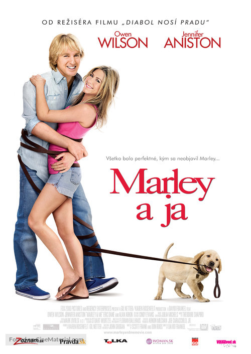 Marley &amp; Me - Slovak Movie Poster