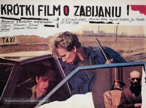 Kr&oacute;tki film o zabijaniu - Polish Movie Poster