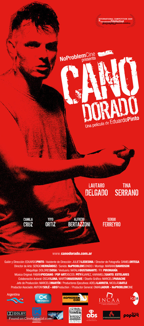 Ca&ntilde;o dorado - Argentinian Movie Poster