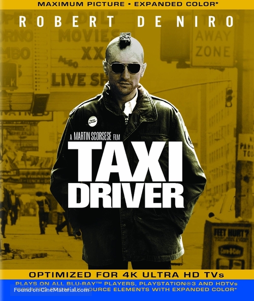 Taxi Driver - Blu-Ray movie cover