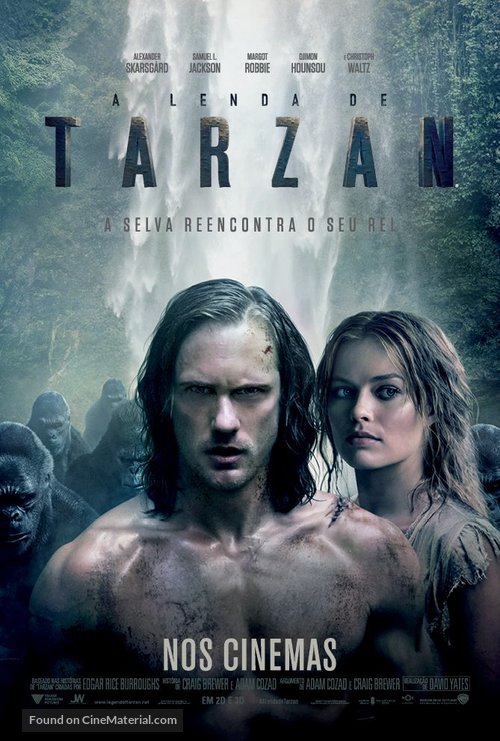 The Legend of Tarzan - Portuguese Movie Poster