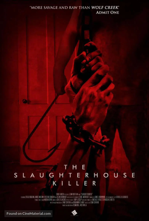 The Slaughterhouse Killer - Australian Movie Poster