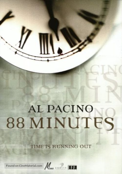 88 Minutes - DVD movie cover
